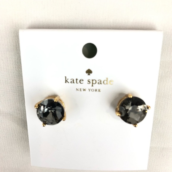Kate Spade black diamond O0RU0667 earrings - Picture 6 of 11